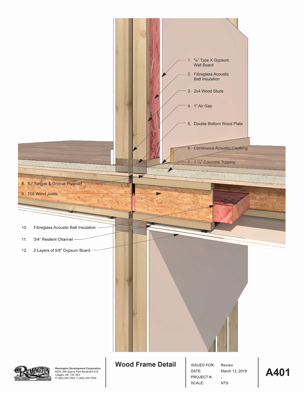Dettaglio costruttivo della struttura in legno in SketchUp.
